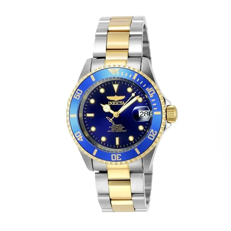 Invicta Pro Diver Blue Dial Two-tone Automatic Men's Watch- 89280B